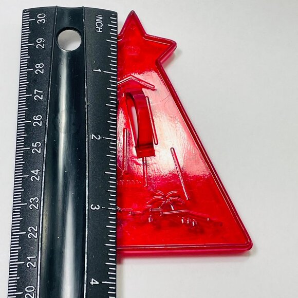 Vintage Star of Bethlehem Red Christmas Cookie Cutter HRM - Picture 4 of 4